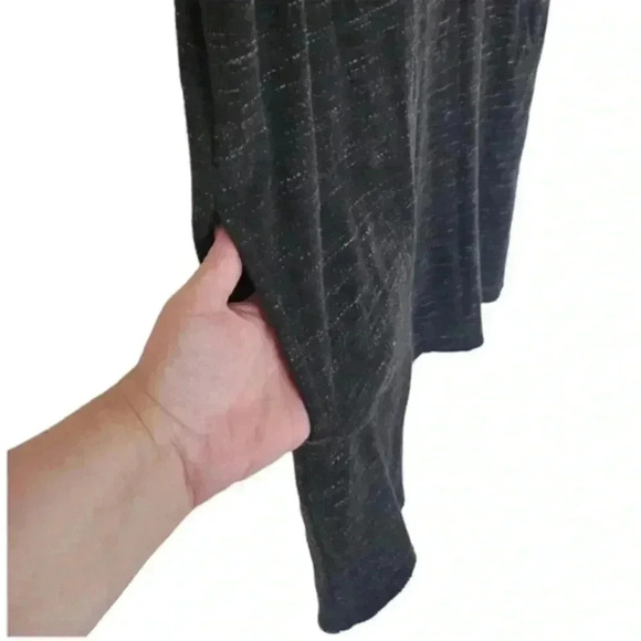 ATM Anthony Thomas Melillo Tee Shirt Dress Mini Black Heather Women's size Small - Picture 8 of 14